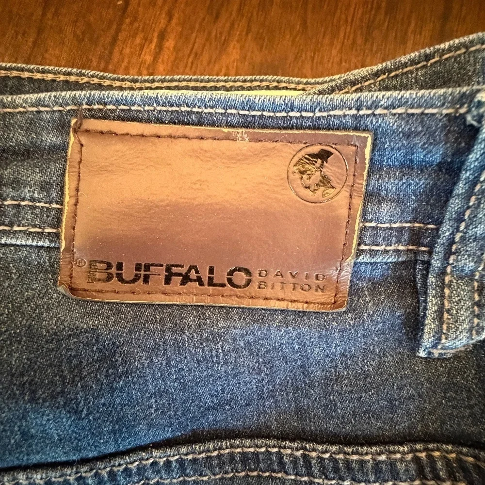 Buffalo David Bitton Jackson Straight Stretch Men's Jeans, Size 38x30